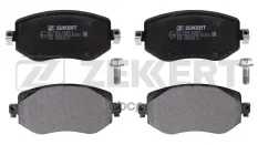 Колодки торм. диск. передн. Renault Megane IV 15-  Megane IV GrandTour 16- Zekkert арт. bs-1304