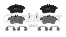 Колодки торм. диск. передн. MB A-Class (W169) 04-  B-Class (W245) 05- Zekkert арт. bs-1831