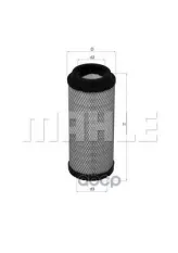 Фильтр воздушный Mahle/Knecht арт. LX 1673