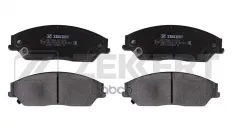 Колодки торм. диск. передн. Toyota Camry (V40) 06-  Camry (V50) 11-  Geely Emgrand X7 11- Zekkert арт. bs-2384