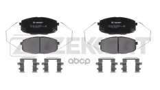 Колодки торм. диск. передн. Hyundai Creta 16-  i30 07-  Kia Seltos 19-  Cerato II  IV 09-  Ceed 06- Zekkert арт. bs-1076