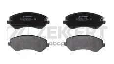 Колодки торм. диск. передн. Chrysler Voyager IV 00-  Jeep Cherokee III 01- Zekkert арт. bs-1345