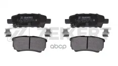 Колодки торм. диск. задн. Dodge Avenger 07-  Mitsubishi Lancer IX  X 03-  Outlander 03- Zekkert арт. bs-1358