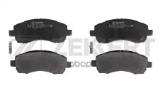 Колодки торм. диск. передн. Subaru Impreza (GD GG GF GM) 96-  Legacy (BD BG BK BH) 96- Zekkert арт. bs-2134