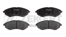 Колодки торм. диск. передн. Chevrolet Aveo (T200) 03-  Aveo (T250 T255) 05-  Daewoo Kalos (KLAS) 02- Zekkert арт. bs-2812