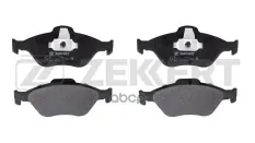 Колодки торм. диск. передн. Ford Fiesta V-VI 99-  Fusion 02-  Ka 01-  Street Ka 03-  Puma 97-  Mazda Zekkert арт. bs-1652