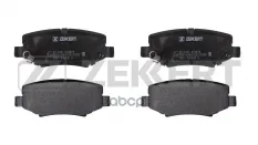 Колодки торм. диск. задн. Dodge Nitro 07-  Jeep Cherokee IV 07-  Wrangler II  III 06- Zekkert арт. bs-2447