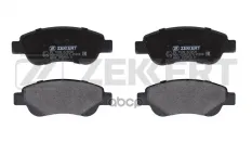 Колодки торм. диск. передн. Geely Panda 14-  LC Cross 08-  Citroen C1 I-II 05-  Peugeot 107 05-  108 Zekkert арт. bs-1939