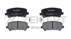 Колодки торм. диск. задн. Acura MDX II 06-  Honda Pilot II 11- Zekkert арт. bs-2160