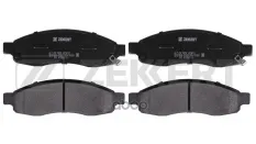 Колодки торм. диск. передн. Infiniti QX56 (JA60) 03-  Nissan Armada (WA60) 03-  Titan (A60) 03- Zekkert арт. bs-2854
