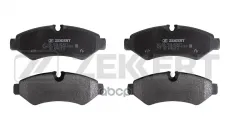 Колодки торм. диск. задн. MB Sprinter 3-t (907 910) 18-  Sprinter 4-t (907 910) 18-  Sprinter 5-t (9 Zekkert арт. bs-1129