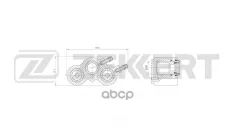 Тормозной суппорт передний левый Lada 110 (2110) 04  111 (2111) 00- Zekkert арт. bs-8420