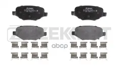 Колодки торм. диск. задн. Dodge Caravan 12-  Grand Caravan 11-  Ford Edge 14-  Explorer V 11-  Tauru Zekkert арт. bs-3023