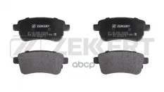 Колодки торм. диск. задн. Renault Grand Scenic III 09-  Megane III-IV 08-  Scenic III 09- с элек.сто Zekkert арт. bs-2945