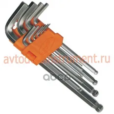Набор ключей шестигранных, HEX Г-обр. 10пр. Professional АвтоDело 39150 АвтоDело арт. 39150