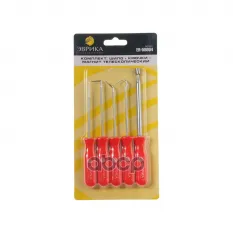 Набор инструментов (шило, крючки изогнутые 45°, 90° магнит телескопический) 5 предметов ЭВРИКА ЭВРИКА арт. ER-58004