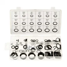 Набор колец уплотнительных метрических 125 предметов в кейсе ЭВРИКА ЭВРИКА арт. ER-78125