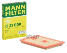 Фильтр воздушный GOLF4 1,4L MANN-FILTER арт. 'C27009