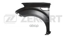 Крыло переднее левое Kia Soul 09- с отв. под молдинг (Тайвань) Zekkert арт. kt-1123