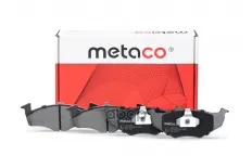 Колодки тормозные передние к-кт Skoda Fabia (2007-2015), VW Golf III/Vento (1991-1997) METACO арт. 3000-418