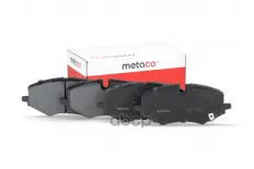 Колодки тормозные передние к-кт METACO арт. 3000-627