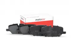 Колодки тормозные передние к-кт METACO арт. 3000-628