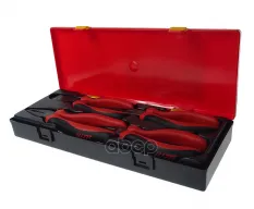 Набор инструментов губцевых 4 предмета (тонкогубцы, пассатижи, бокорезы) в кейсе JTC JTC арт. JTC-K5045