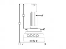 ШРУС наруж. ком/кт Fag арт. 771072730