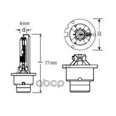 Лампа ксеноновая Osram арт. 66250CLC