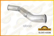 Труба глушителя приемная DAF XF95(нерж) SONDER арт. 15.001.4008
