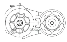 Ролик привод. ремня для а/м Shaanxi/Shacman F2000 /F3000 (12-) [WP10] (с натяж. мех.) вент. (CM 7201) Trialli арт. CM 7201