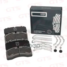 Колодки тормозные дисковые (с уст.компл., WABCO MAXX 22T) WVA 29336/ SAF/ SCHMITZ GTS арт. G120110023