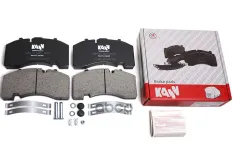 Колодки тормозные дисковые KANN Premium Line (стандарт SAE J 661) на BPW/ KNORR (р/к без пластин) WVA 29171 KANN арт. K004.01.09171