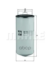 Фильтр масляный Mahle/Knecht арт. OC 234