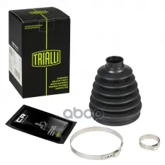 Пыльник ШРУСа для а/м Skoda Octavia A5 (04-) 1.4TSi/1.8TSi (наруж.компл: хомуты/смазка) (TPEE) (FG 1 Trialli арт. fg-1807