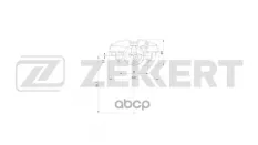 Тормозной суппорт перед. прав. VW Polo V 11-  Passat VI  VII 05-  Golf V  VI 03-  Audi A3 II 03-  TT Zekkert арт. bs-8313