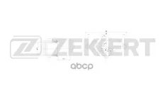 Тормозной суппорт перед. лев. VW Polo III 95-  Passat II-IV 84-  Golf III  IV 91-  Jetta II 85-  Aud Zekkert арт. bs-8318