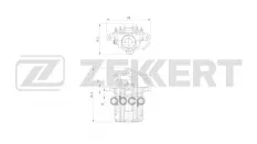 Тормозной суппорт задний левый VW Golf IV 97-  Audi A3 97-  TT 98-  Skoda Octavia (1U_) 96-  Seat Le Zekkert арт. bs-8302