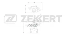 Тормозной суппорт задний правый Ford Focus II 05-  Mondeo IV 07-  Kuga 08-  Galaxy II 06- Zekkert арт. bs-8359