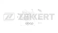 Тормозной суппорт задний левый VW Golf V  VI 03-  Jetta IV 10-  Audi A3 II 03-  Skoda Octavia (1Z_) Zekkert арт. bs-8308