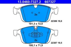 Колодки передние VOLVO XC60 17 FN+ Ate арт. '13046073272