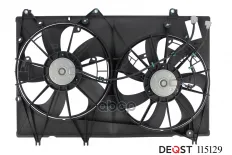Электровентилятор в сборе с кожухом TOYOTA HIGHLANDER II 07- DEQST арт. 115129