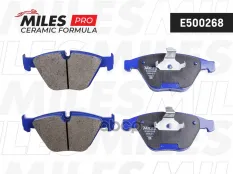 Комплект тормозных колодок, дисковый тормоз Miles арт. E500268