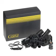 Корпус термостата в сборе для SKODA Rapid (12-)/VW Polo Sedan (10-) mot.1,6L GANZ GIF08014 GANZ арт. GIF08014