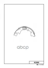 Колодки тормозные MK KASHIYAMA арт. K3350