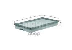 Фильтр воздушный LEXUS: LS 460/600 06- RX 450 09 Mahle/Knecht арт. LX2992