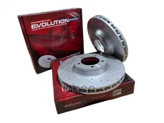 ТОРМОЗНОЙ ДИСК EVOLUTION С ПЕРФОРАЦИЕЙ И НАСЕЧКАМИ, В ПОКРЫТИИ GEOMET | ЗАД ПРАВ POWER STOP арт. CBR6509
