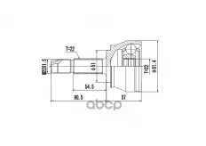 ШРУС наруж. S&K арт. SKCJ1052