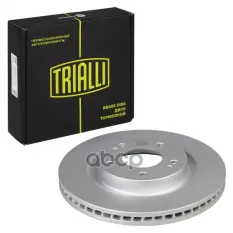 ДИСК ТОРМОЗНОЙ ДЛЯ АВТОМОБИЛЕЙ MITSUBISHI GRANDIS (04-) D=300 ОКРАШЕННЫЙ | ПЕРЕД Trialli арт. DF266006