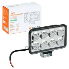 Фара светодиодная прямоугольная AIRLINE арт. ALED124